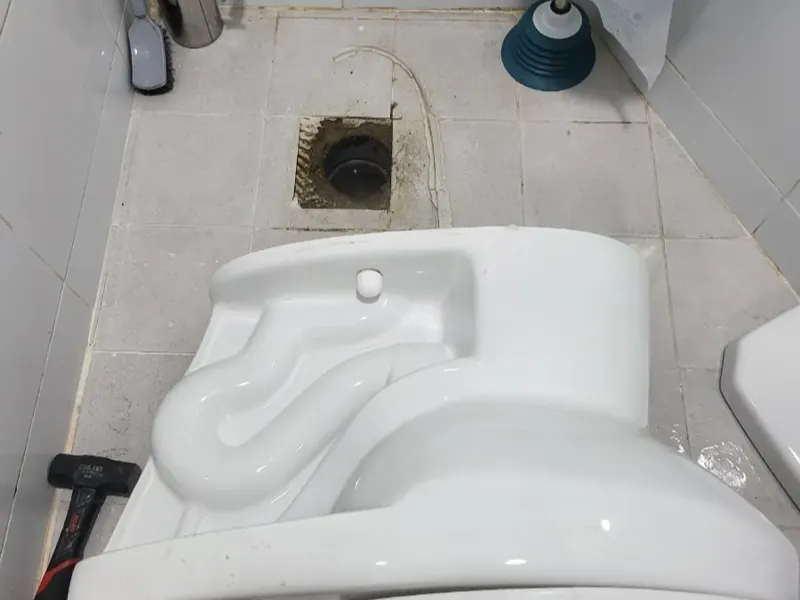 포항 변기막힘 작업사례